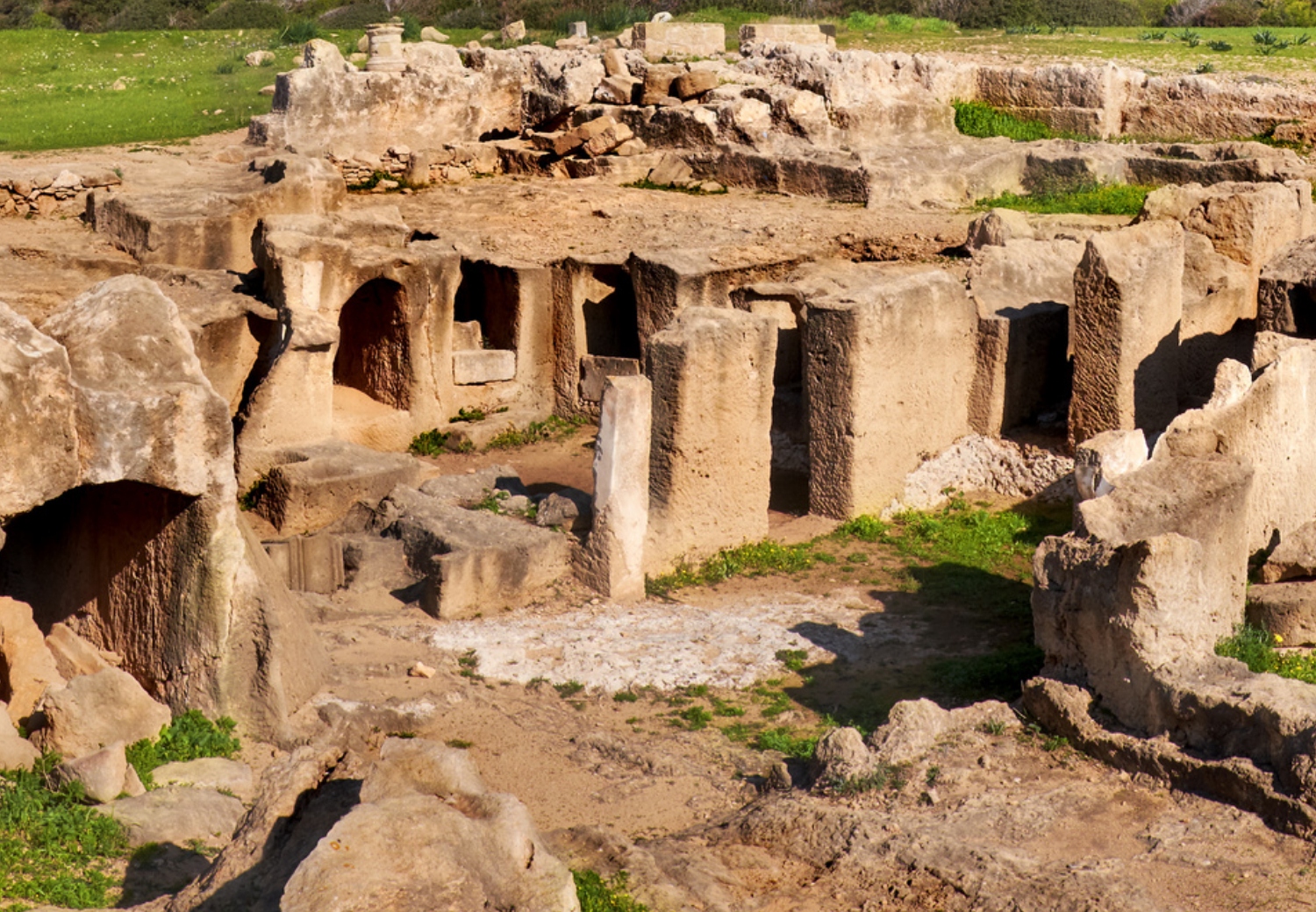 קברי המלכים פאפוס - Tombs of the Kings